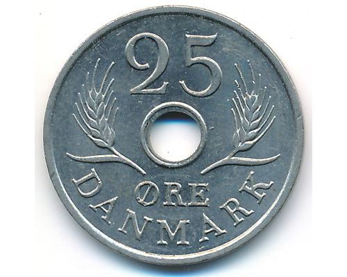 25 эре 1969 год Дания