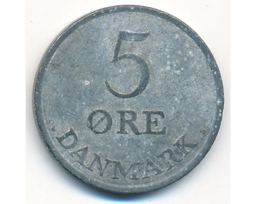 5 эре 1959 год Дания