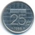 25 центов 1988 год Нидерланды
