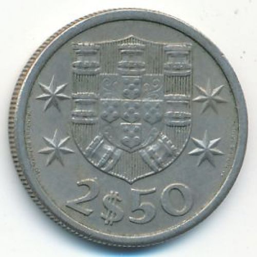 2,5 эскудо 1964 год Португалия
