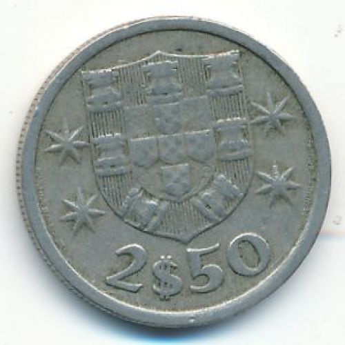 2,5 эскудо 1965 год Португалия