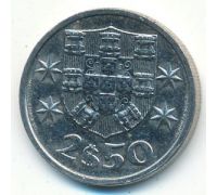 2,5 эскудо 1985 год Португалия