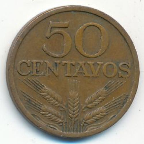 50 сентаво 1970 год Португалия