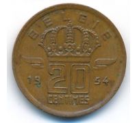 20 сентим 1954 год Бельгия