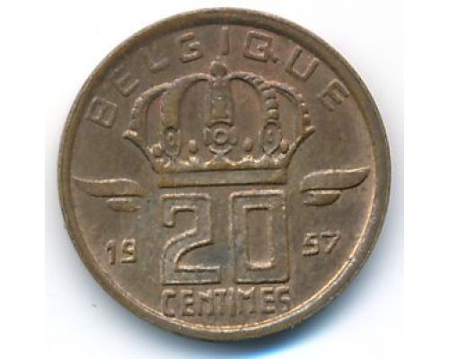 20 сентим 1957 год Бельгия