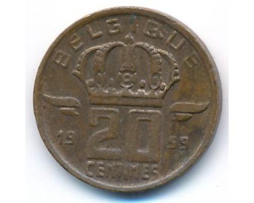 20 сентим 1959 год Бельгия