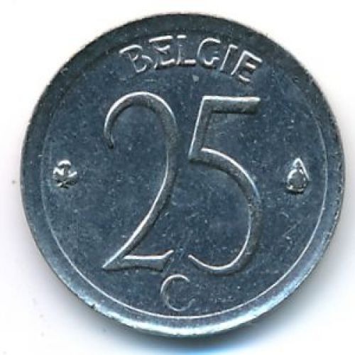 25 сентим 1971 год Бельгия