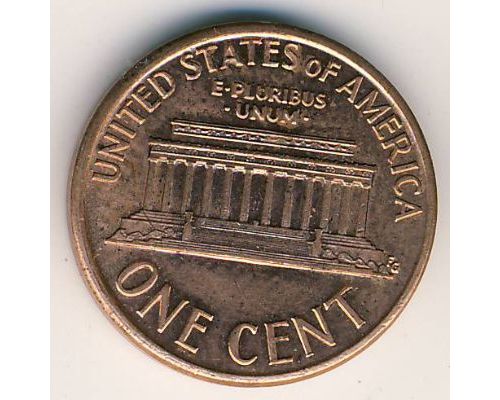 1 цент 1991 год США