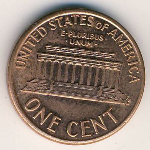 1 цент 1991 год США