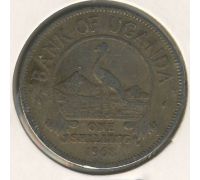1 шиллинг 1968 год Уганда