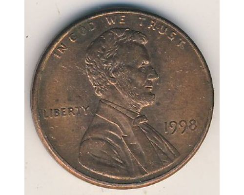 1 цент 1998 год США