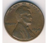 1 цент 1960 год D США