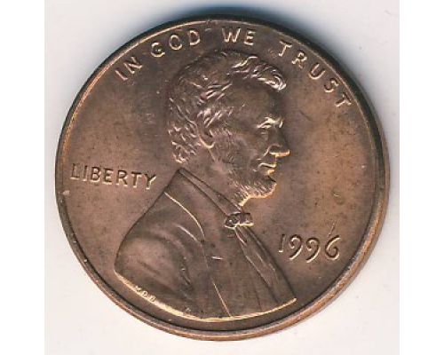 1 цент 1996 год США