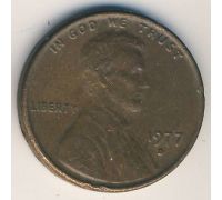 1 цент 1977 год D США