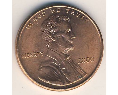 1 цент 2000 год США