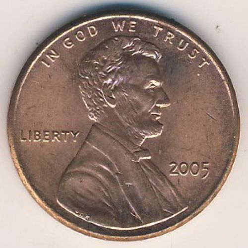 1 цент 2005 год США