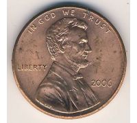 1 цент 2006 год США