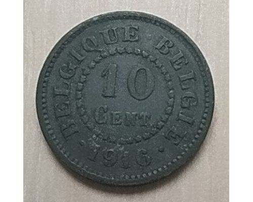 10 сентим 1916 год Бельгия
