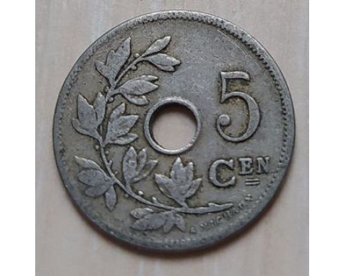 5 сентим 1904 год Бельгия BELGIE (3)