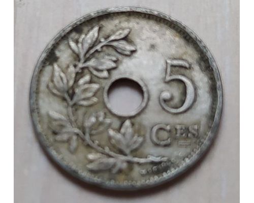 5 сентим 1905 год Бельгия BELGIQUE