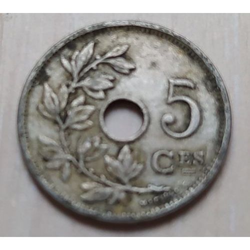 5 сентим 1905 год Бельгия BELGIQUE