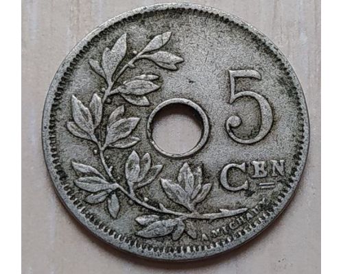 5 сентим 1910 год Бельгия BELGIE (2)