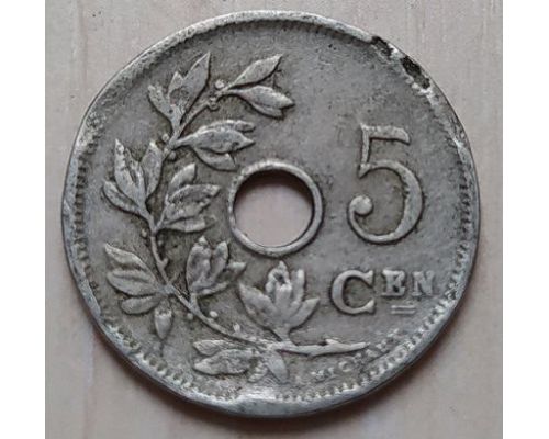 5 сентим 1910 год Бельгия BELGIE