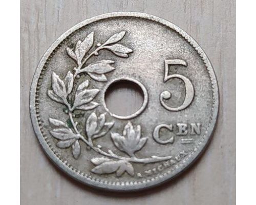 5 сентим 1914 год Бельгия BELGIE