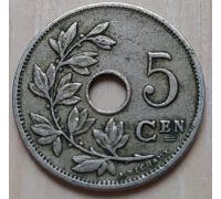 5 сентим 1920 год Бельгия BELGIE