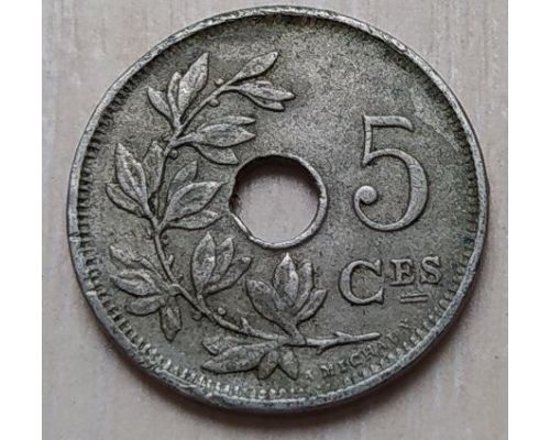 5 сентим 1922 год Бельгия BELGIQUE