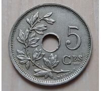 5 сентим 1923 год Бельгия BELGIQUE (2)