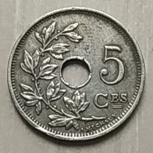 5 сентим 1926 год Бельгия BELGIQUE