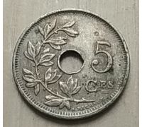5 сентим 1928 год Бельгия BELGIQUE