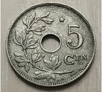 5 сентим 1930 год Бельгия BELGIE