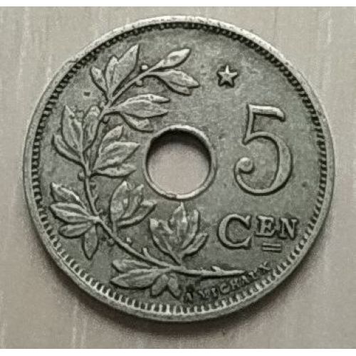 5 сентим 1931 год Бельгия BELGIE
