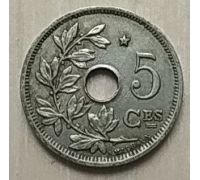 5 сентим 1932 год Бельгия BELGIQUE (2)