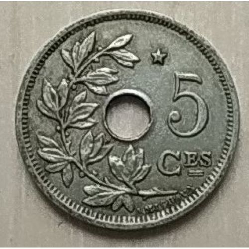 5 сентим 1932 год Бельгия BELGIQUE (2)
