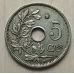 5 сентим 1932 год Бельгия BELGIQUE (2)