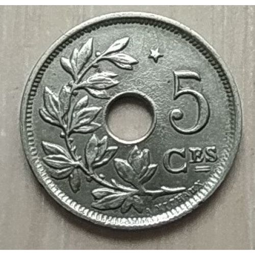 5 сентим 1932 год Бельгия BELGIQUE