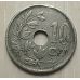 10 сентим 1920 год Бельгия BELGIQUE