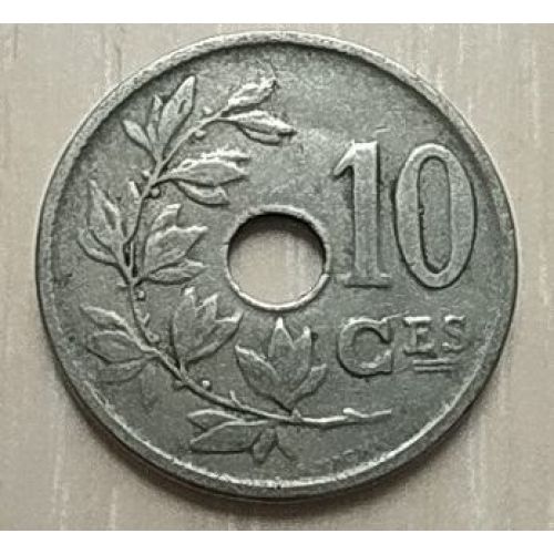 10 сентим 1920 год Бельгия BELGIQUE (3)