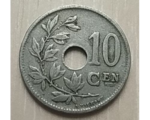 10 сентим 1920 год Бельгия BELGIQUE (4)