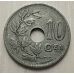 10 сентим 1921 год Бельгия BELGIE