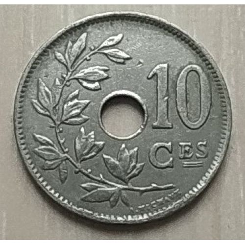 10 сентим 1921 год Бельгия BELGIQUE