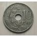 10 сентим 1922 год Бельгия BELGIE
