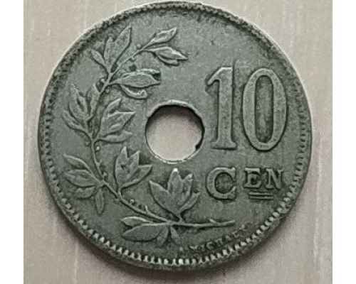 10 сентим 1922 год Бельгия BELGIE (2)