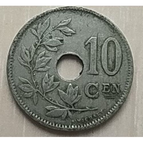 10 сентим 1922 год Бельгия BELGIE (2)