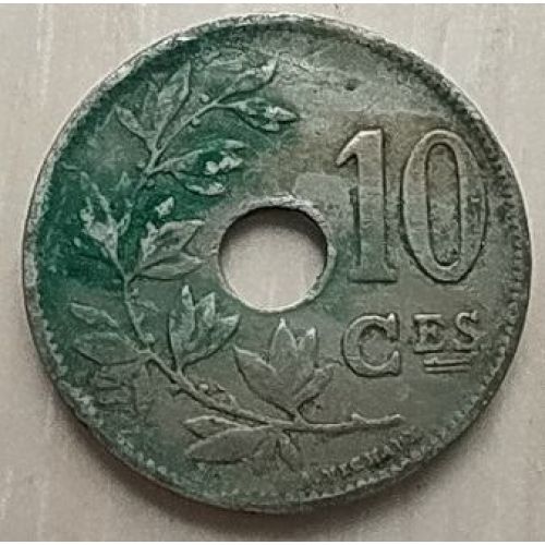 10 сентим 1923 год Бельгия BELGIQUE (2)