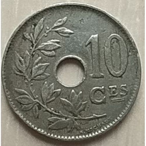 10 сентим 1923 год Бельгия BELGIQUE