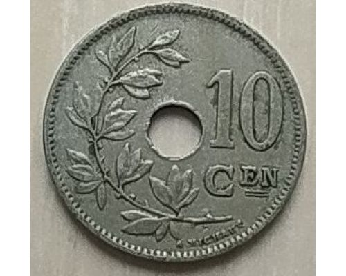 10 сентим 1925 год Бельгия BELGIE